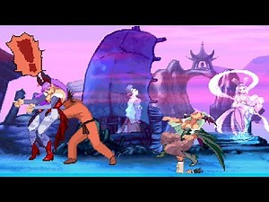 [MUGEN Ryona] Morrigan Aensland VS Kan Cho Man {Darkstalkers 🆚 KFM Edit Char}