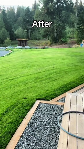 Allow me to reintroduce myself… #hydroseeding #sprayongrass #hydroseed #lawn #grass #aesthetics #art #landscaping #design #creative #lifehacks #erosion #residential #seeding