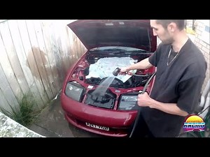 Cleaning & Detailing 300zx Engine Bay