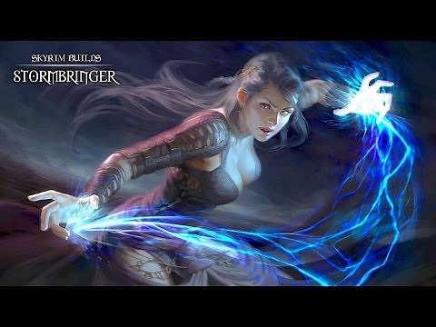 SKYRIM - Best Mage Build: THE STORMBRINGER (Special Edition Build)
