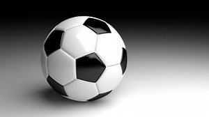 Why do you think of that black and white design if you say "soccer ball"?