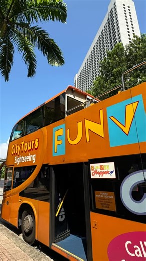Discover Singapore, one bite at a time! With the FunVee Hop-On Hop-Off Bus, every stop brings you closer to a local hawker gem — from satay at lau pa sat to prata at Tekka! 🚌✨ 🎟️ Grab your tickets now and taste your way through the city 👉 [link in bio] #FunVeeBus #CityToursSG #SingaporeFood #HawkerCulture #ExploreSingapore #VisitSingapore #singaporeeats | City Tours