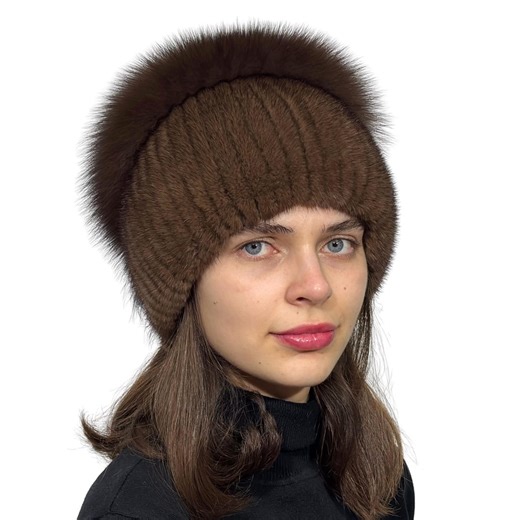 Fur Hat - Winter Womens Mink Hat - Fox Fur - Etsy