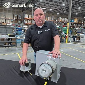 The GenerLink is a meter-mounted transfer switch that offers a simple, plug-and-play way for homeowners to safely connect a portable generator during a power outage. It allows you to power anything in your electrical panel, up to the capacity of your generator. UL listed and reliable, GenerLink is designed for homes with 200 amp service or less. See if your utility company approves the GenerLink here: https://shopgenerlink.com/pages/check-utility-approval-status | GenerLink