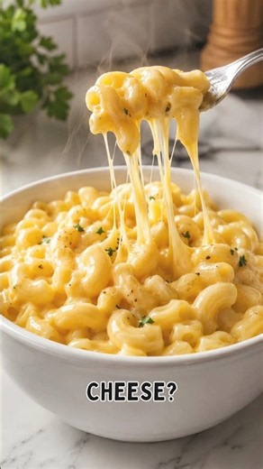 Easy Creamy Mac and Cheese Recipe 🧀 | Quick & Cheesy Macaroni in 30 Seconds