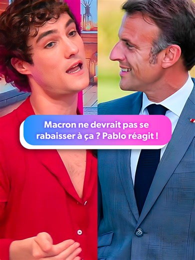 Pablo réagit à Macron : Une interview percutante