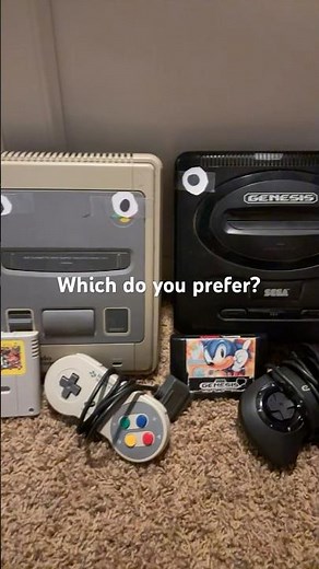 Super Nintendo vs Sega genesis
