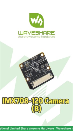 Stunning 12MP High-Resolution Imagery,I2C-Controlled Autofocus,Fully Compatible with libcamera