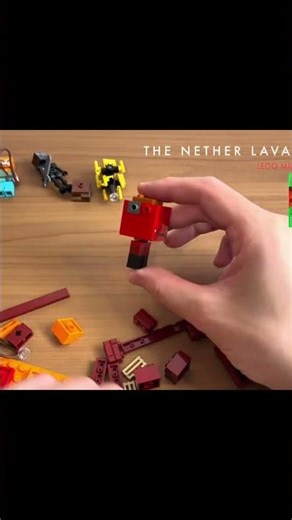 LEGO Minecraft The Nether Lava Battle 21266 Speed Build [Unboxing Toys] Short version2