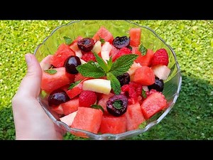 Watermelon Fruit Salad | Refreshing Summer Salad Recipe | Ready in 10 minutes