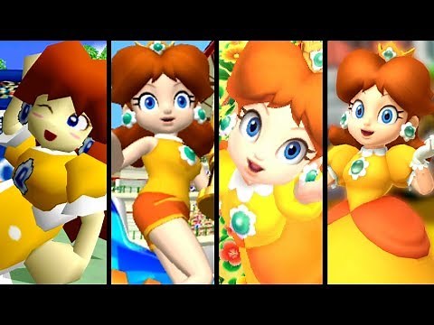 Super Mario Evolution of DAISY'S VOICE 2000-2017 (N64 to Switch)