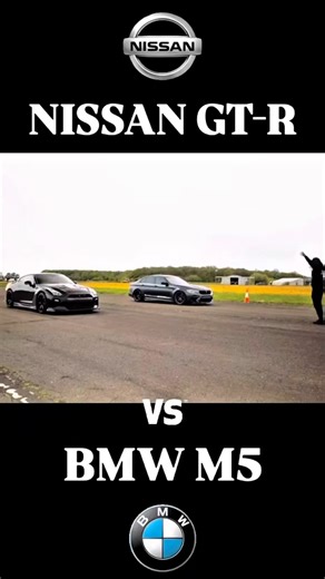 Nissan GT-R VS BMW M5 Competition ☠️ || Godzilla vs M5 Street race 🏎️🏁 #ytshorts #carxstreet #fyp