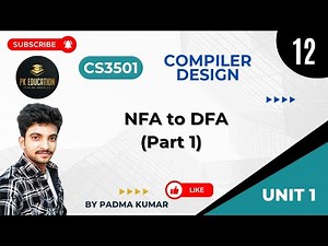 1.12 NFA to DFA (Part 1) | Compiler Design | CS3501 | Anna university R2021