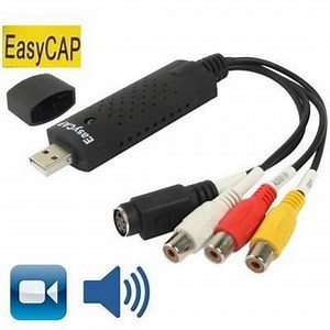 Capture vidéo - EasyCap - Stick USB 2.0 - Compatible Windows - Noir - 100% neuf