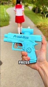 The Backwards Water Gun Prank