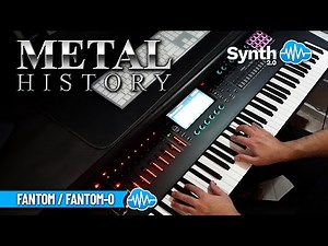METAL HISTORY (86 presets) | ROLAND FANTOM / EX / 0 | SOUND LIBRARY