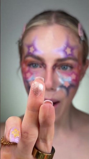 EUPHORIA MAKEUP TUTORIAL ✨💫🪩 #euphoria #creativemakeup #makeuptutorial #makeup #euphoriamakeup