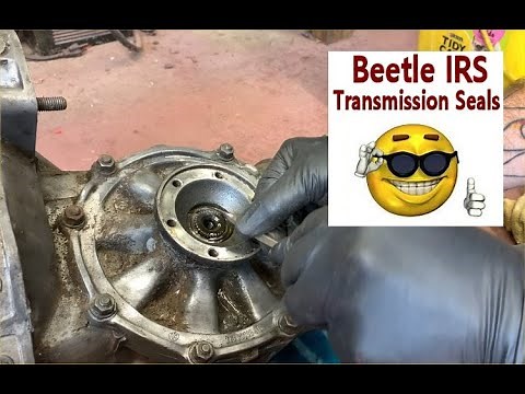 VW Beetle - Super Beetle IRS Transmisson Seals Beetle Axle Seals - DIY Its Easy - Final Drive Seals