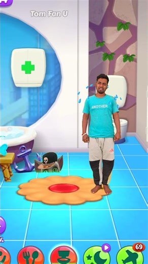 Why Tom Crying ? My Talking Tom 😅 #shorts #tom #animation #cat #cartoon #mytalkingtom2 #trending