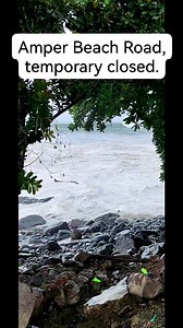 #Amper Beach Road temporary closed. | Kcid Morillo