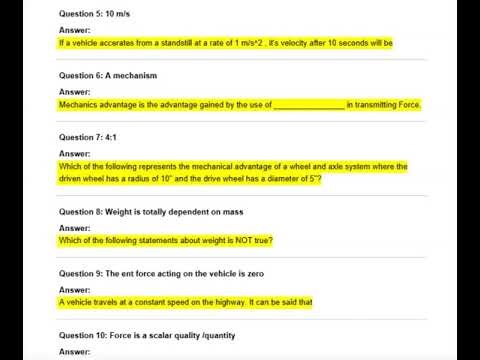 ASVAB MECHANICAL COMPREHENSION EXAM QUESTIONS 2026 🔧⚙️🔥 REAL PRACTICE + CLEAR EXPLANATIONS