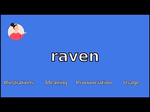 RAVEN - Meaning and Pronunciation