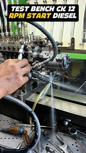 Test rpm start di test bench itu penting karena: 🔹 Cek respon awal pump 🔹 Pastikan nozzle buka tepat waktu 🔹 Hindari susah hidup & ngebul Video ini nunjukin hasil kerja Injection Pump dan Nozzle RPM start Nissan CK 12. #fuelinjectionpump #nozzle #injector #kalibrasi #dieselmechanic | Abadi Diesel