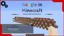 GOOGLE SEARCH ENGINE IN VANILLA MINECRAFT [Downloadable] Minecraft Map