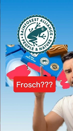 Frosch auf Lebensmitteln??? #lebensmittel #aufklärung #ernährungstipps