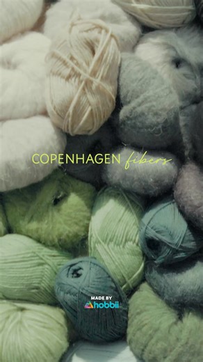 Be one of the first to experience our natural fibres, soft texture and stunning colours. Shop Copenhagen Fibers yarn now. | Hobbii | Facebook