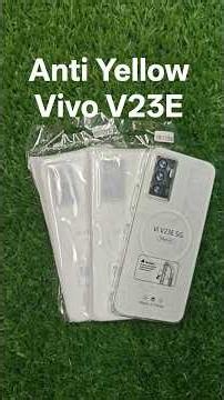 Vivo V23E 5G 5G Anti Yellow Magsafe Hard Plastic Back Cover Case.