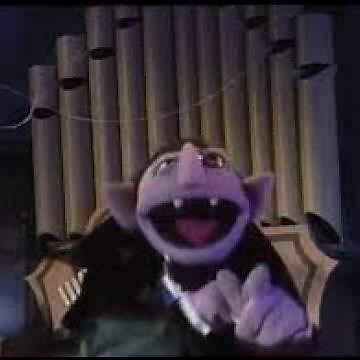 The Count Doing the "Batty Bat"