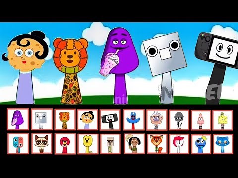 🔥 ALL NEW Sprunki OCs Characters – Grimace Shake, Roblox, Haribo Goldbears, Margaret, Man Ray, PUBG.
