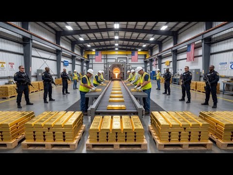 Inside a USA Gold Factory: The Complete Step-by-Step Gold Manufacturing Process”