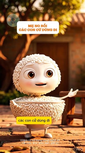 Mẹ no rồi, các con cứ dùng đi | Bài học cuộc sống #shorts