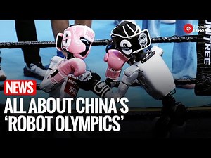 Robots Compete In Football, Table Tennis, And Real-World Challenges | China’s ‘Robot Olympics’