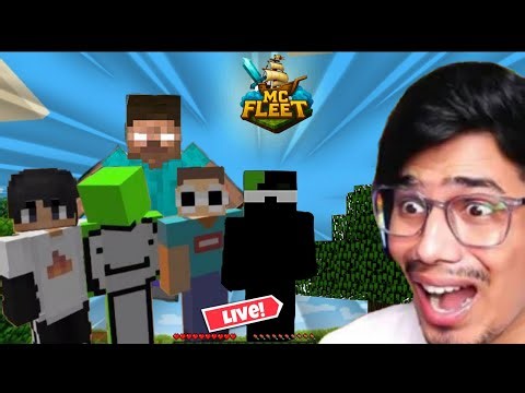 MCFLEET NEW SEASON LIVE 🔴 / Minecraft Hindi @Gamerfleet