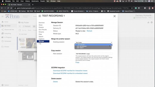PANOPTO 101: HOW TO COMBINE TWO VIDEOS