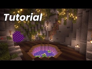 Minecraft Underground Map Room Tutorial