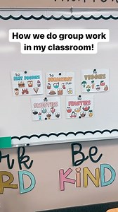 An easy way to create small groups! | Aimee's Edventures