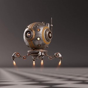 22K views · 321 reactions | 3D Artist Michael Vedeler showcased this amazing WIP robot rig made using Blender's Geometry Nodes. Details: https://80.lv/articles/have-a-look-at-this-wip-setup-of-a-cute-robot-rig | 80 Level | Facebook
