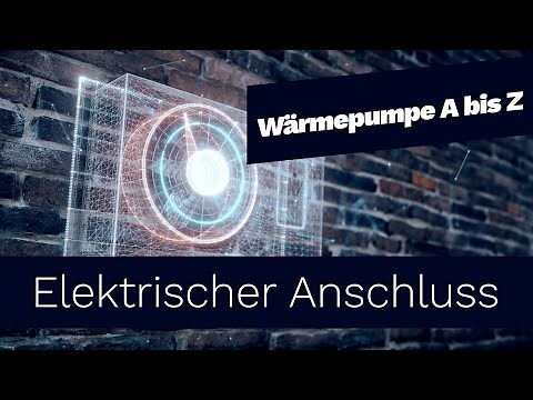 This is what the electrical connection looks like | Heat pump from A to Z