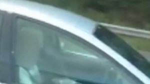 Man filmed receiving oral sex while driving on the motorway