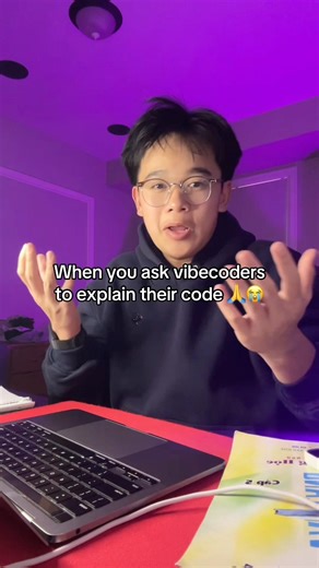 ill explain my prompt 😭😭 #ai #coding #nocode #college #collegehacks