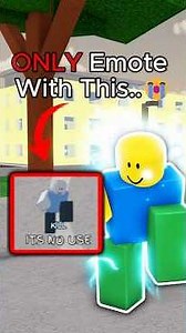 The ONLY Emote With THIS Feature 😭 #roblox #jjs #jujutsushenanigans #jjkgame