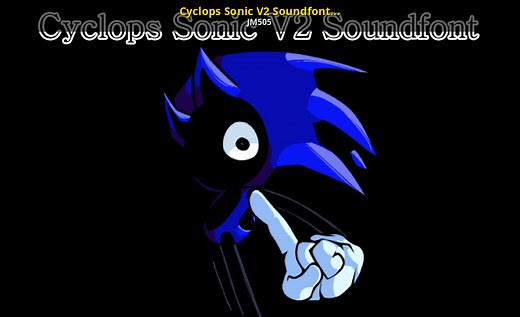 Cyclops Sonic V2 Soundfont (sf2) Modding Tool for Friday Night Funkin' | FNF Modding Tools
