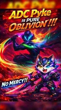 ADC Pyke is PURE OBLIVION!!! |League of Legends