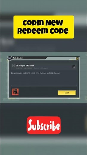 CODM NEW REDEEM CODE 2025 #callofdutymobile #codm #redeemcode
