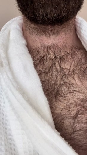 This is the hairiest I’ve ever let myself get. #hairychest #hairymen #hairy #furrytiktok #beardlook #thickbeard #scruff #beard #gay #tiktok #fyp #fypシ゚viral