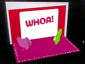 Hoops and Yoyo Augmented Reality Card Sample Card